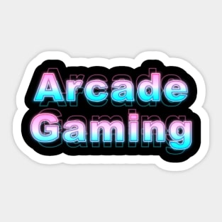 Arcade Gaming Sticker